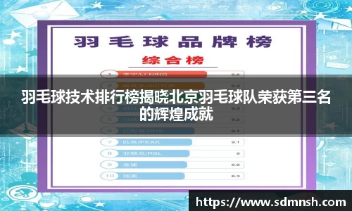 羽毛球技术排行榜揭晓北京羽毛球队荣获第三名的辉煌成就